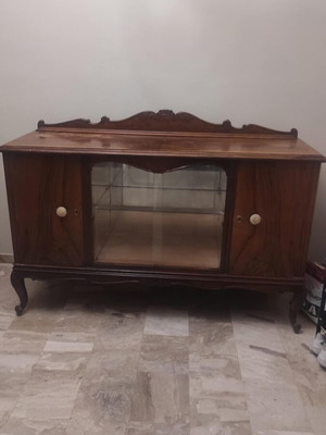 Wooden buffet used
