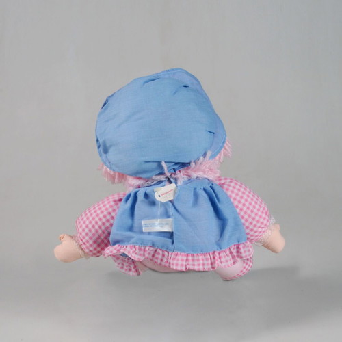 Vintage Gingham Rag Doll Woolworths 1980s like new