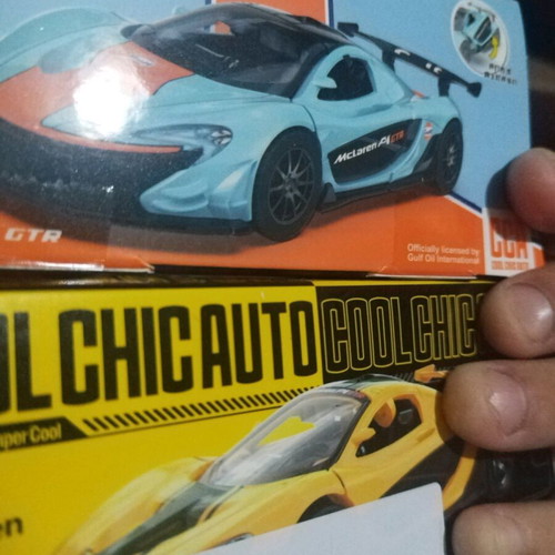 Mclaren P1 GTR new, pack of 2 models