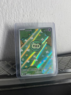 Pokemon Black Bolt 118/086 Solosis like new Illustration Rare