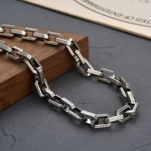 Viking Chain and Ring Set Steel New