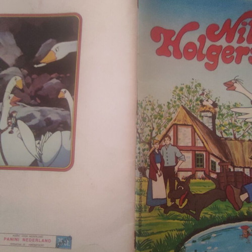 Panini album Nils Holgersson 1981 used, completed