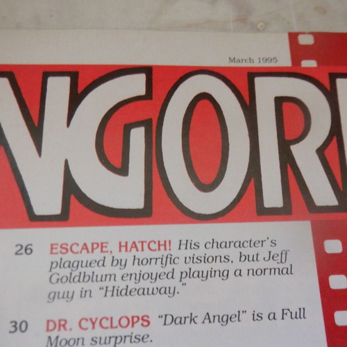 Fangoria horror magazine like new, multiple issues available
