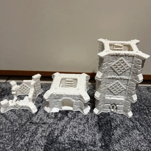 3d print tower from conquest creation 29cm new