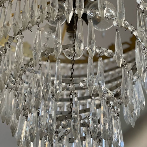 Vintage large chandelier used