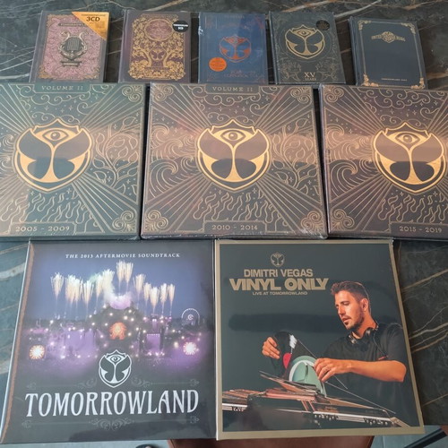 Tomorrowland Vinyl and CD Limited Edition Collection New
