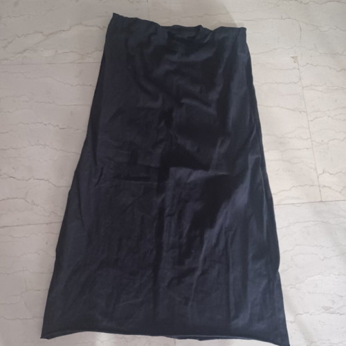 Dress with shoulder pads like new, black, cotton, size S