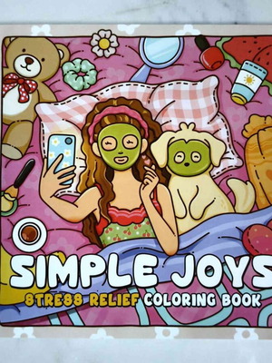 Simple Joys Coloring Book new