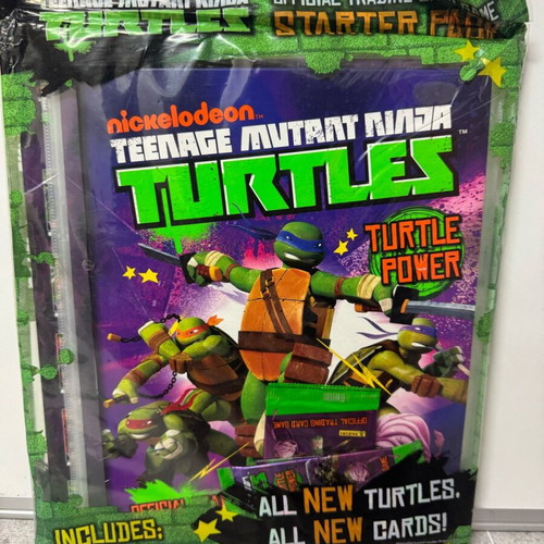 TMNT Teenage Mutant Ninja Turtles Panini Album Starter Pack new