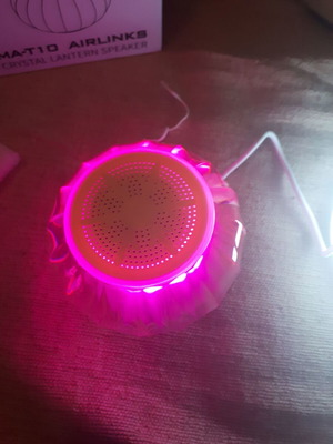 Bluetooth speaker new with colorful lights