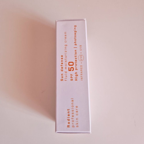 Radiant Sun Defence Fluid SPF50 50ml new
