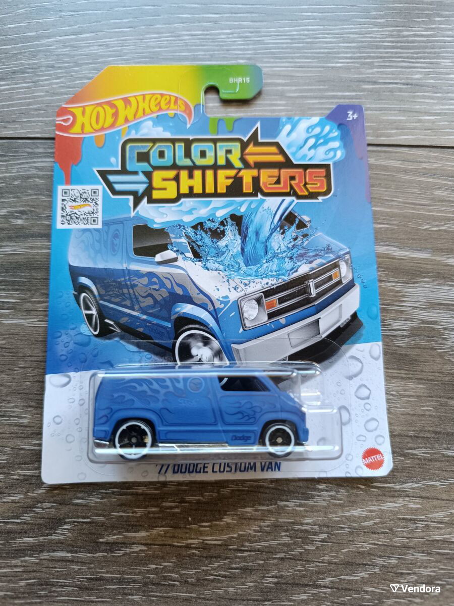Hot Wheels Custom '77 Dodge – Premium 1:64 Modell – Sammlerauto Mit Authentischem Design, Farbvariabel