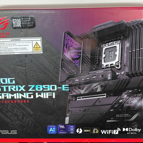 Asus ROG Strix Z890-E Gaming WiFi motherboard DDR5 new