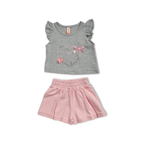 Set Shorts & T-Shirt Heart new, Reflex, for 5 years old
