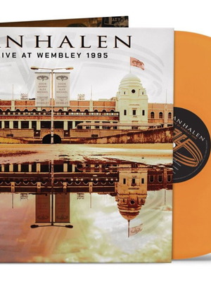Van Halen Live at Wembley 1995 Limited Edition Orange Vinyl LP New