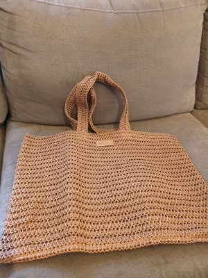 Плажна чанта Burberry нова кафява ръчна чанта