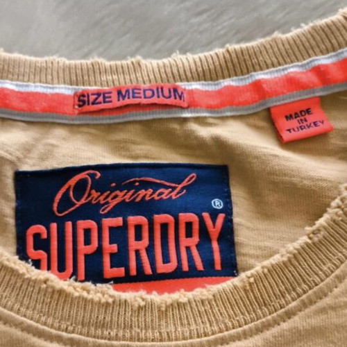 Superdry T-shirt Legion No. Medium like new with worn finish