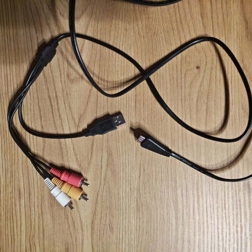 Sony USB Audio Video AV Cable Type3 VMC-MD3 used