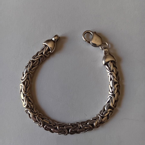 Silver bracelet 925, 18.5 cm