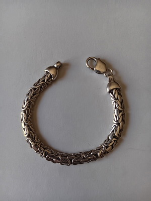 Silver bracelet 925, 18.5 cm