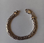 Silver bracelet 925, 18.5 cm