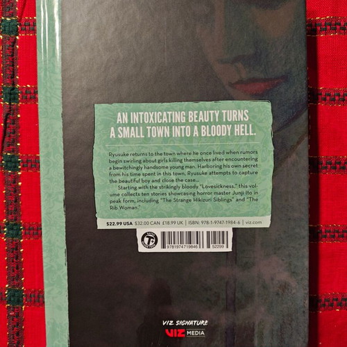 Lovesickness Junji Ito comic book used, English
