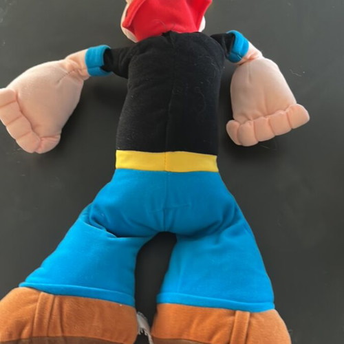 Popeye collectible doll like new, 45 cm height