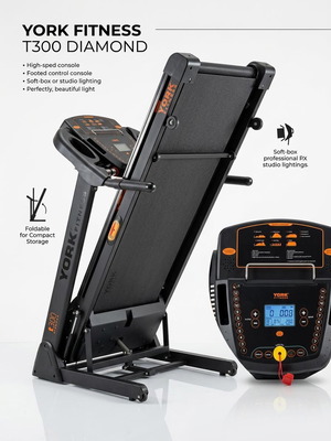 Treadmill York Fitness T300 Diamond like new