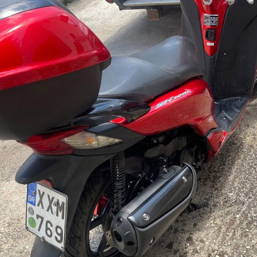 Honda SH 300i 2008 μεταχειρισμένο, κόκκινο σκούτερ 300 cc
