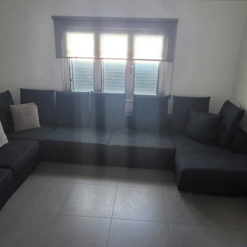 Corner sofa 9 seats used, navy blue by BoConcept