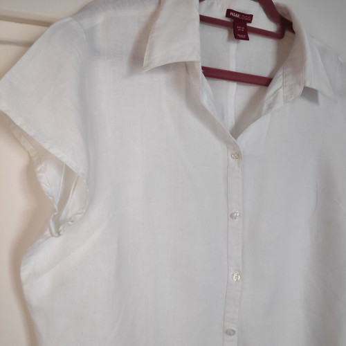 White linen shirt H&M XXXL