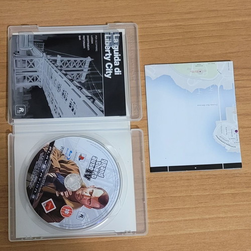 Grand Theft Auto IV PS3 game, European version