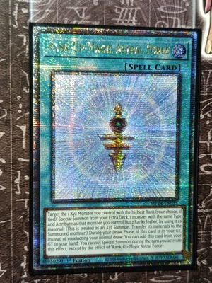 Rank-Up-Magic Astral Force card like new with Ultra Pro sleeve