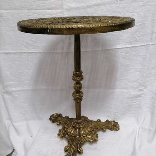 Bronze side table used