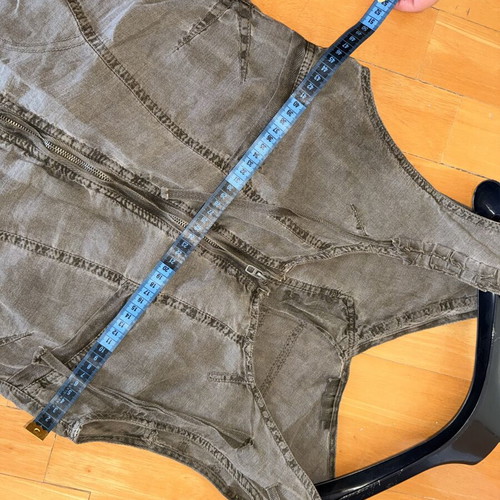 Brown dress size L