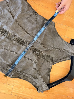 Brown dress size L