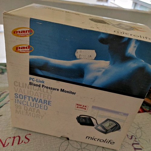 Microlife blood pressure monitor 3AC1-1PC like new with software