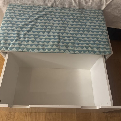 IKEA SMÅSTAD bench with storage drawer like new