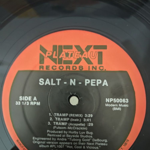 Salt-N-Pepa Tramp Remix vinyl used, Hip-Hop