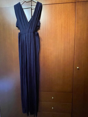 Dress with cutout details new, blue, sizes M and L