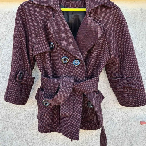 Raxevsky women's coat used, purple, size S