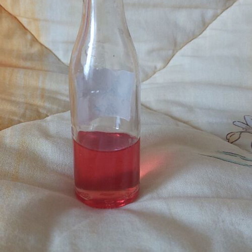 Balsam oil used for muscle pain, one-third bottle