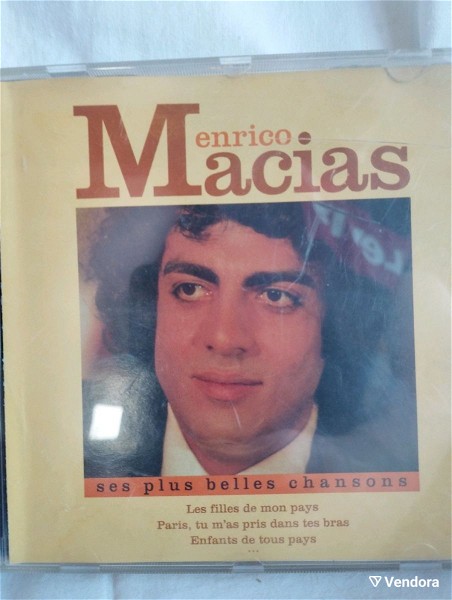  ENRICO MACIAS SES PLUS BELLES CHANSONS CD POP
