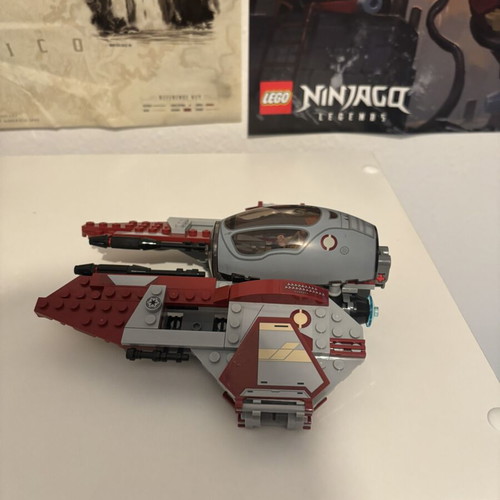Lego Star Wars Obi Wan Kenobi jet with figure