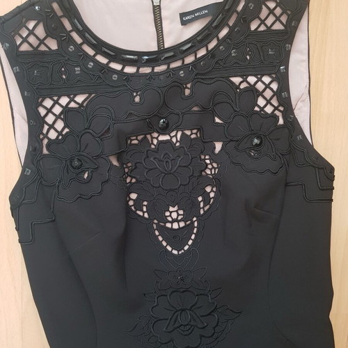 Karen Millen dress black size XS like new