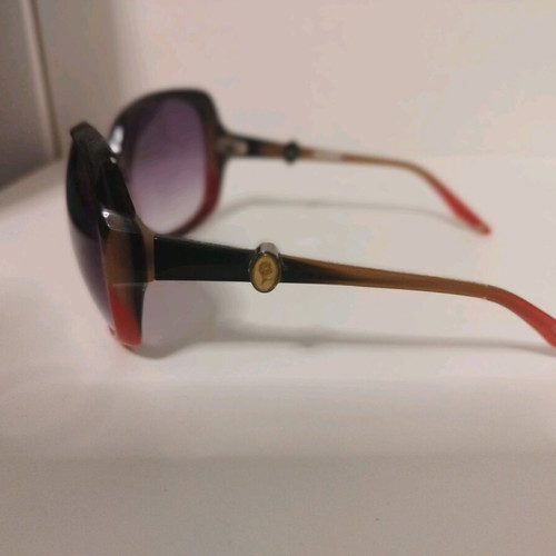Versace sunglasses used with black and red acetate frame
