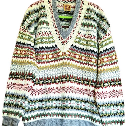 Stefanel wool knit vintage 80s-90s sweater like new