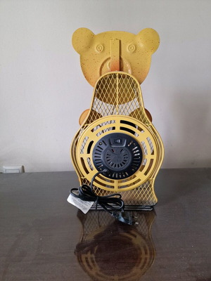 Decorative bear fan like new, fully functional