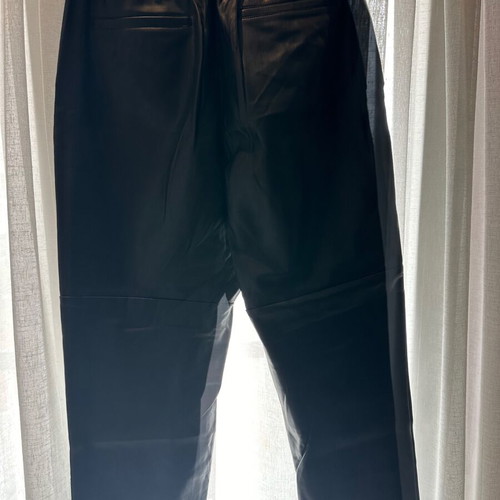 Mango leather pants like new, size small-medium