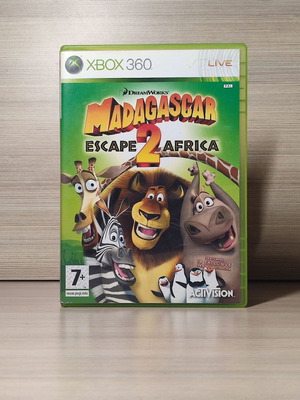 Madagascar 2 Escape 2 Africa Xbox 360 σαν καινούργιο, πλήρης αγγλική έκδοση